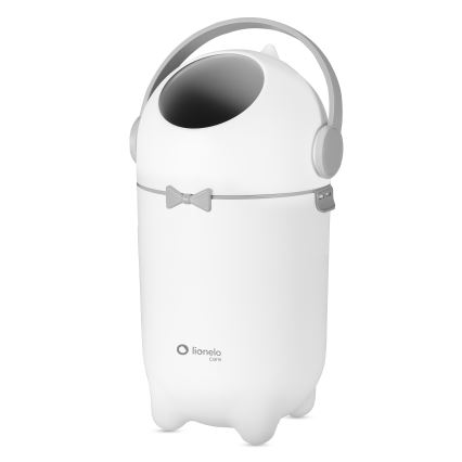 Lionelo - Vaippakori PUREBIN 10 l valkoinen