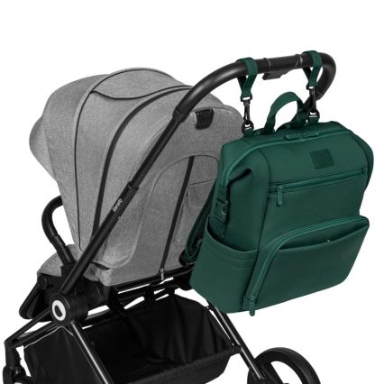 Lionelo - Vaippalaukku rattaisiin CUBE Green Forest