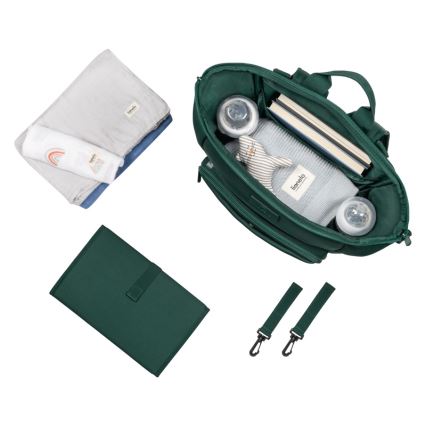 Lionelo - Vaippalaukku rattaisiin CUBE Green Forest