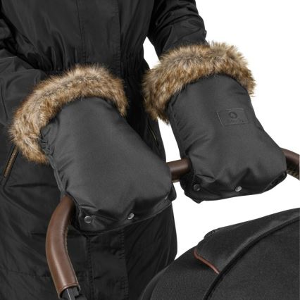 Lionelo - Vaunukäsineet HANDMUFF, musta