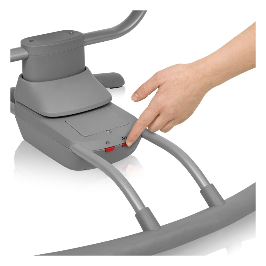 Lionelo - Vauvakeinu RIO melodialla 4xC Beige Latte + kaukosäädin