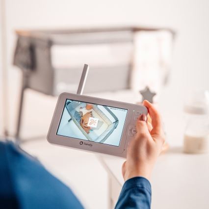 Lionelo - Vauvamonitori näytöllä BABYLINE 6.2 5V 3600 mAh