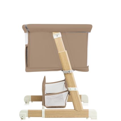 Lionelo - Vauvan 5-in-1-pinnasänky THOMI PLUS, beige/karamelli