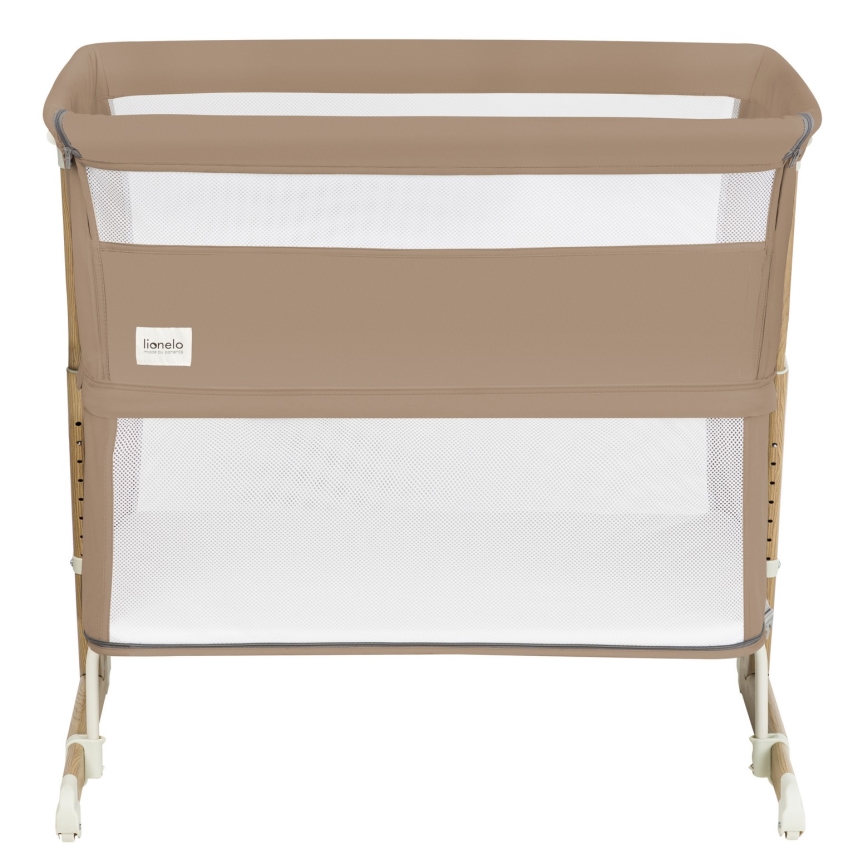 Lionelo - Vauvan 5-in-1-pinnasänky THOMI PLUS, beige/karamelli