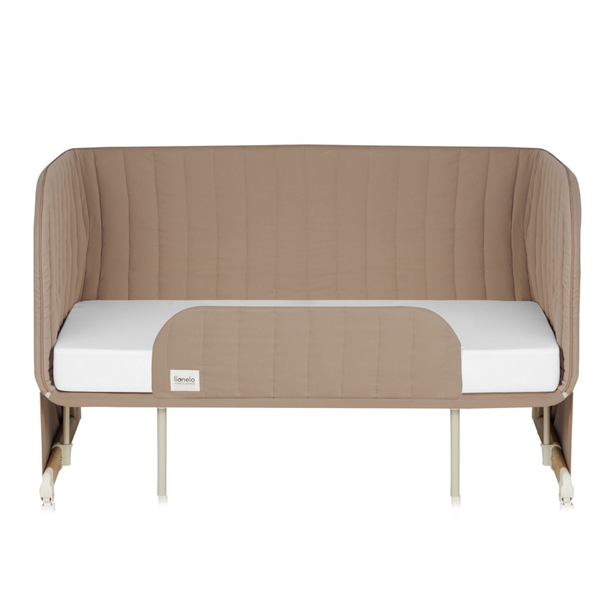 Lionelo - Vauvan 5-in-1-pinnasänky THOMI PLUS, beige/karamelli