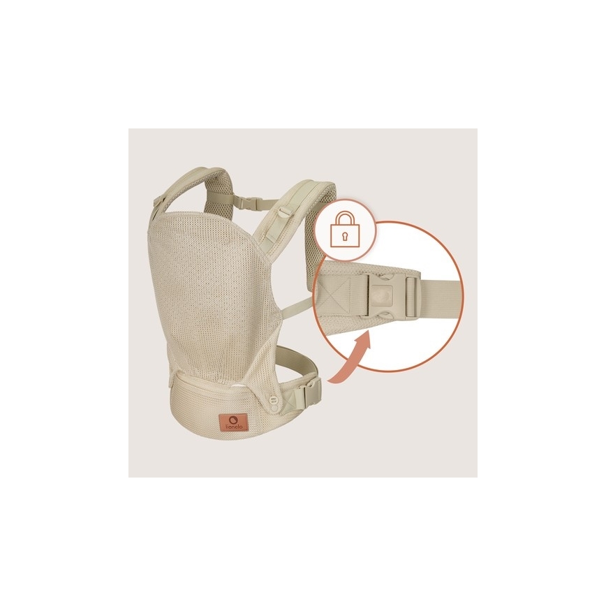 Lionelo - Vauvan kantoreppu MARGAREET Air Beige