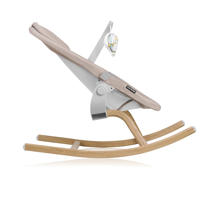 Lionelo - vauvan keinu DALIA ROCKER hiekanvärinen