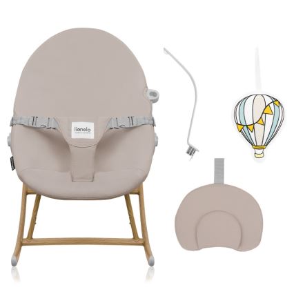 Lionelo - vauvan keinu DALIA ROCKER hiekanvärinen