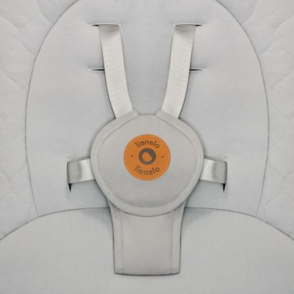 Lionelo - Vauvan keinu melodialla MELL Beige Sand 4xAA + kaukosäädin