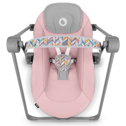 Lionelo - Vauvan keinu OTTO 4xLR14 Pink Baby