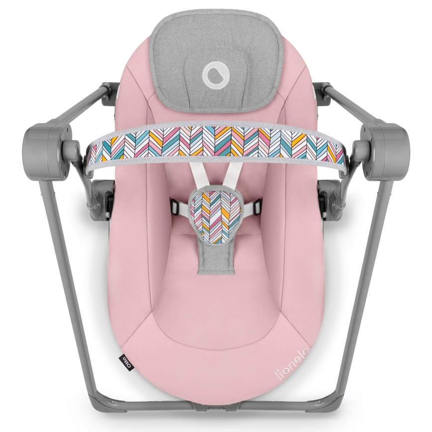 Lionelo - Vauvan keinu OTTO 4xLR14 Pink Baby