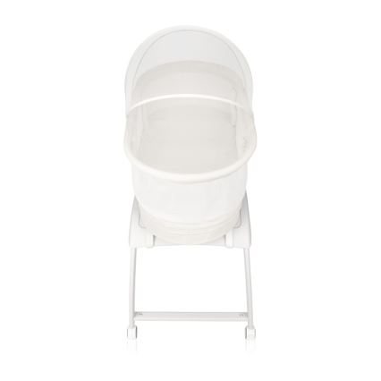 Lionelo - Vauvan pinnasänky vaakalla CORAL White