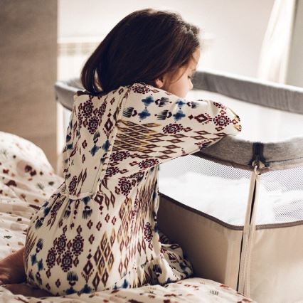 Lionelo - Vauvansänky 3-in-1 LEONIE harmaa/beige