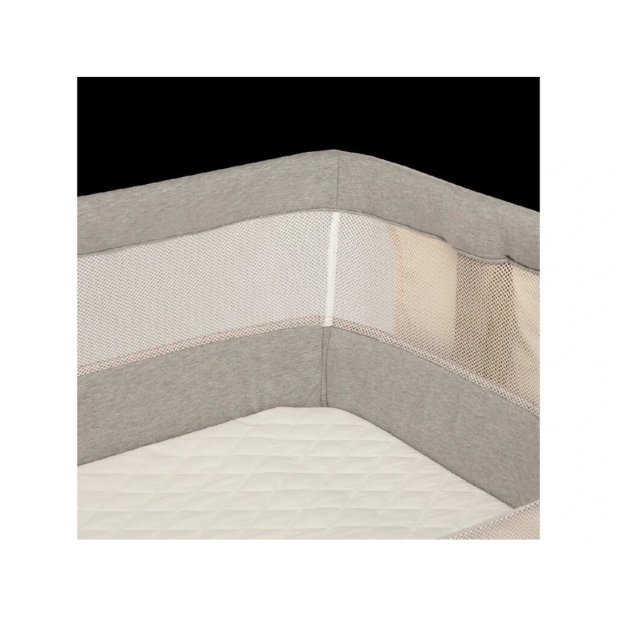 Lionelo - Vauvansänky 3-in-1 LEONIE harmaa/beige