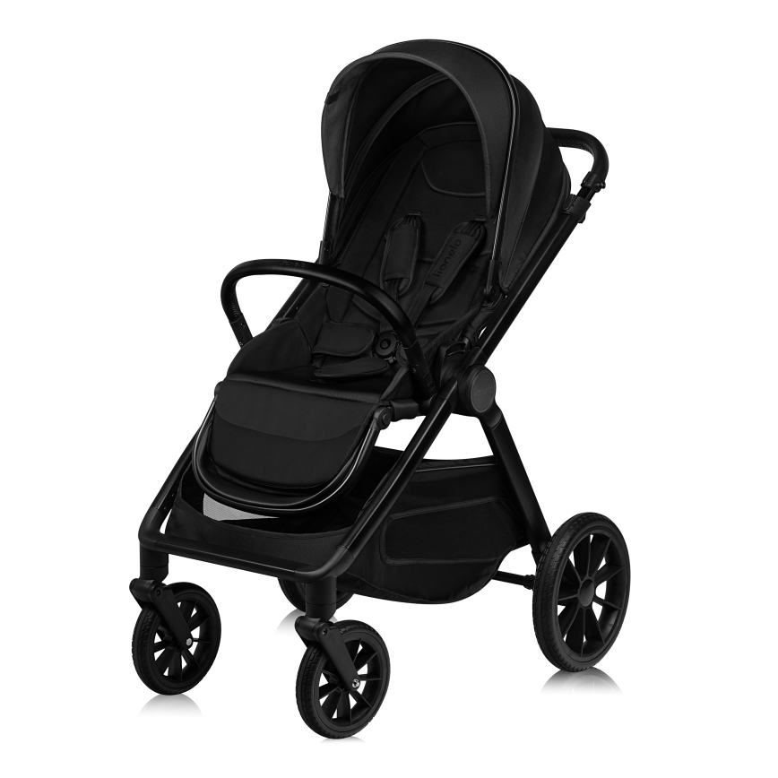 Lionelo - Yhdistelmävaunut 2-in-1 LAYLA Musta Onyx