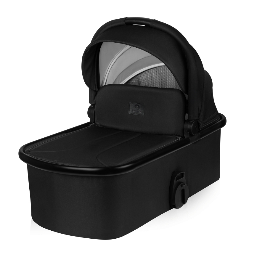 Lionelo - Yhdistelmävaunut 2-in-1 LAYLA Musta Onyx