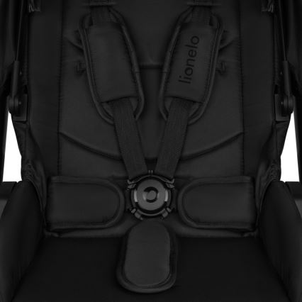 Lionelo - Yhdistelmävaunut 2-in-1 LAYLA Musta Onyx