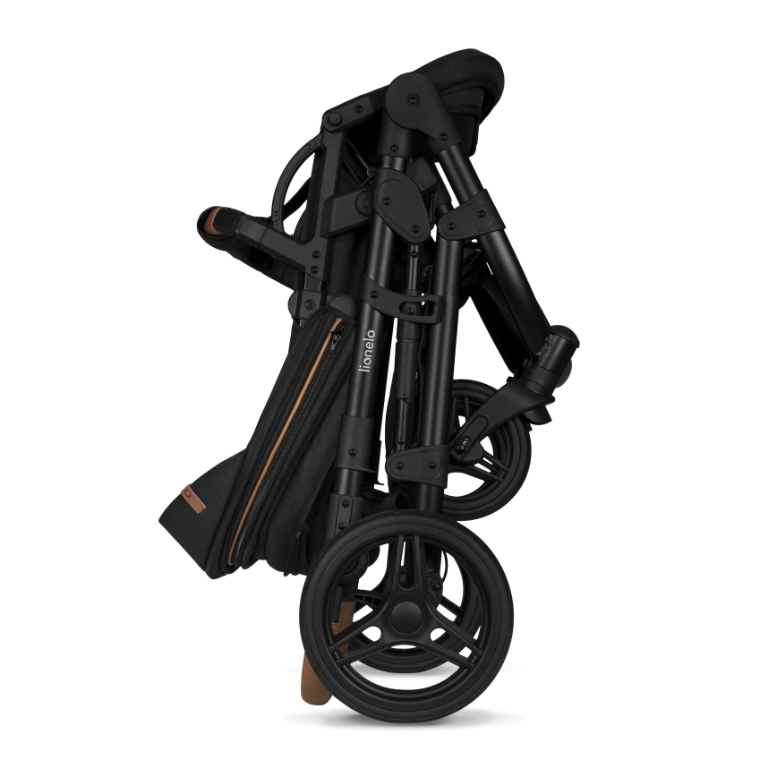 Lionelo - yhdistelmävaunut 2-in-1 MARI TOUR Musta Onyx