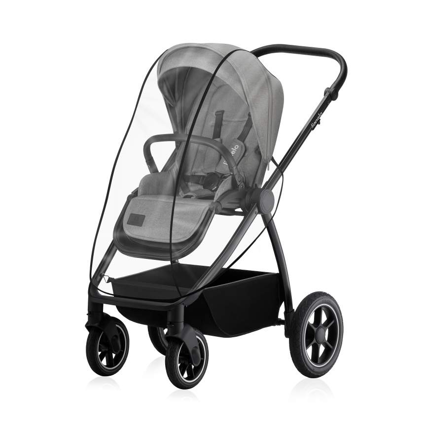Lionelo - yhdistelmävaunut 2-in-1 MERIL Grey Stone