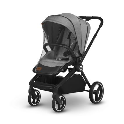 Lionelo - yhdistelmävaunut 2-in-1 MIKA Grey Stone