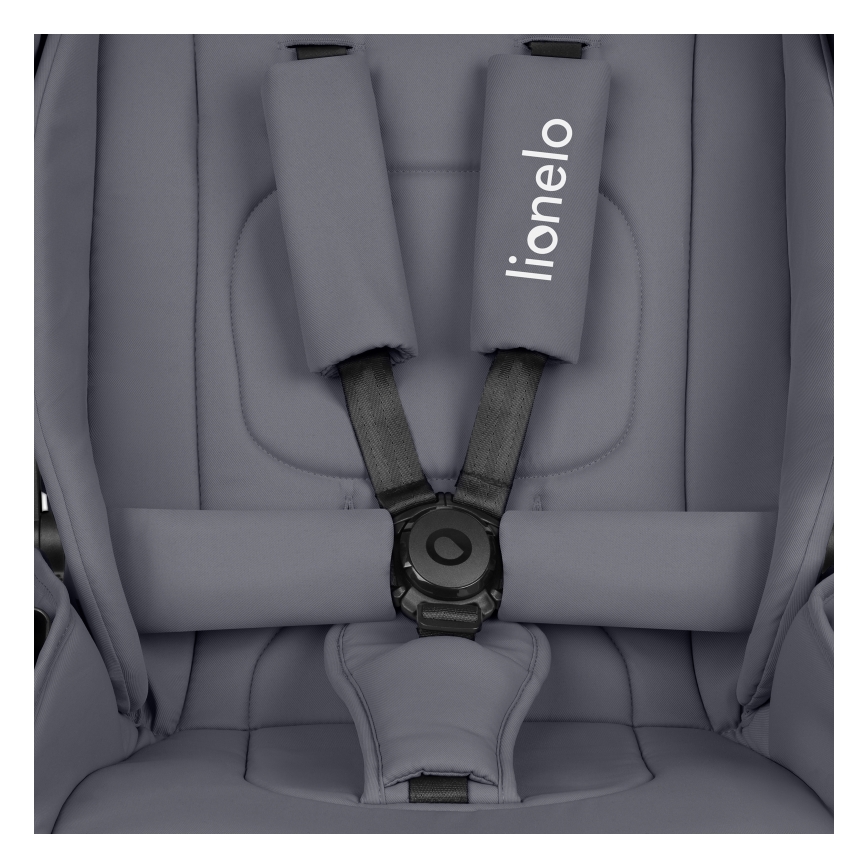 Lionelo - Yhdistelmävaunut 2-in-1 MIKA PLUS Grey Stone