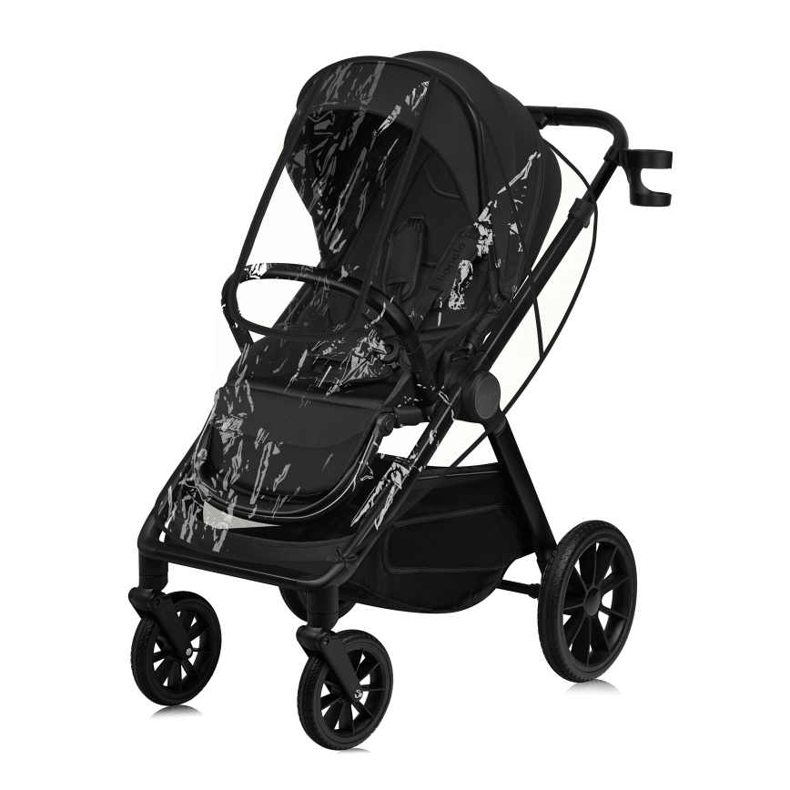 Lionelo - yhdistelmävaunut 3-in-1 LAYLA Black Onyx