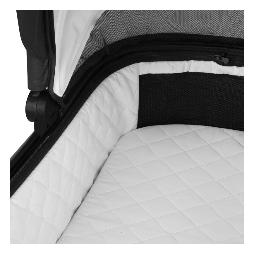 Lionelo - yhdistelmävaunut 3-in-1 LAYLA Black Onyx