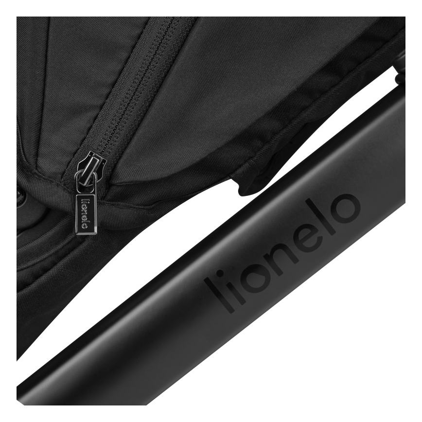 Lionelo - yhdistelmävaunut 3-in-1 LAYLA Musta Onyx