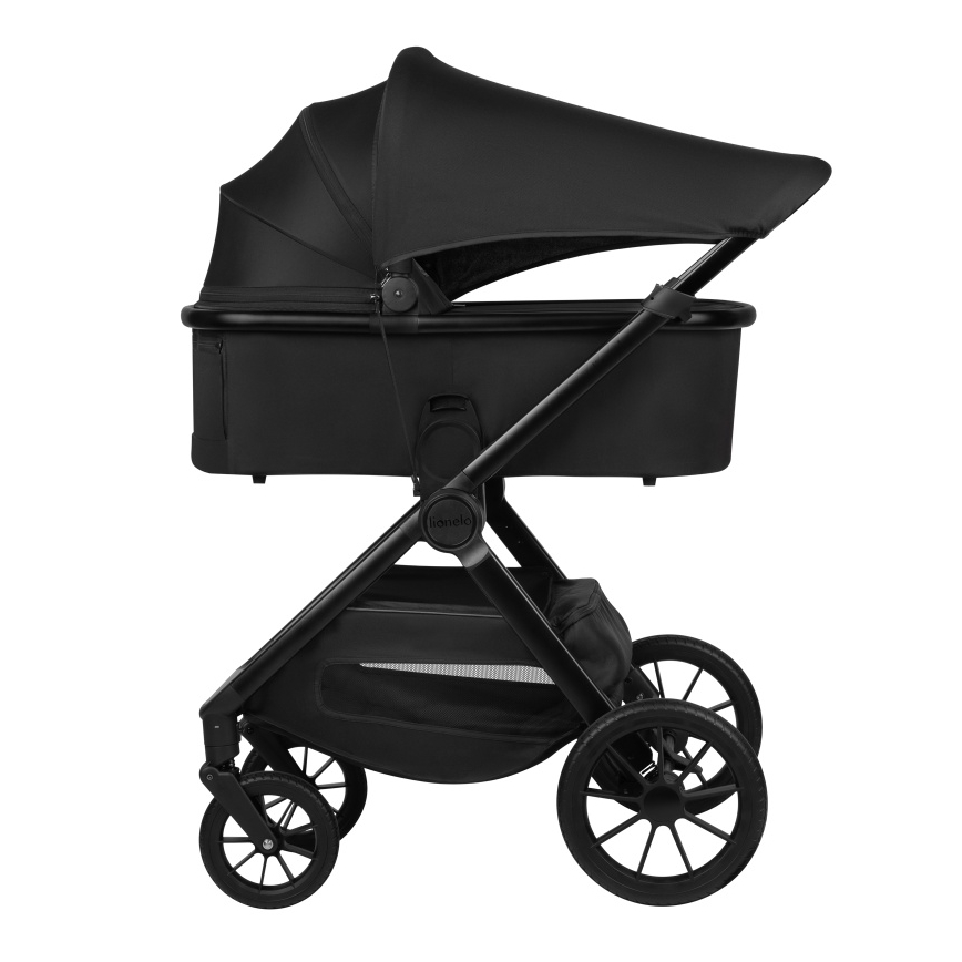 Lionelo - yhdistelmävaunut 3-in-1 LAYLA Musta Onyx