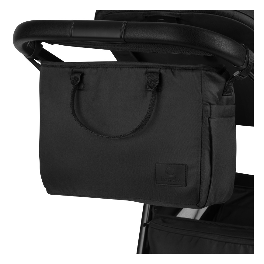 Lionelo - yhdistelmävaunut 3-in-1 LAYLA Musta Onyx