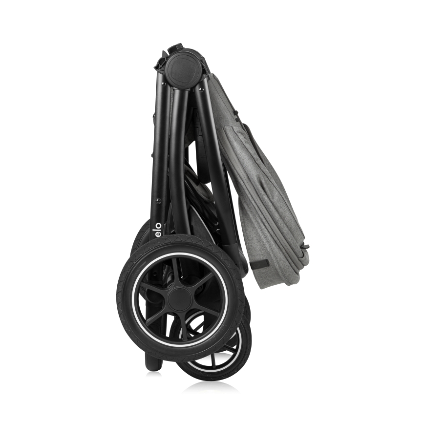 Lionelo - Yhdistelmävaunut 3-in-1 MERIL Grey Stone