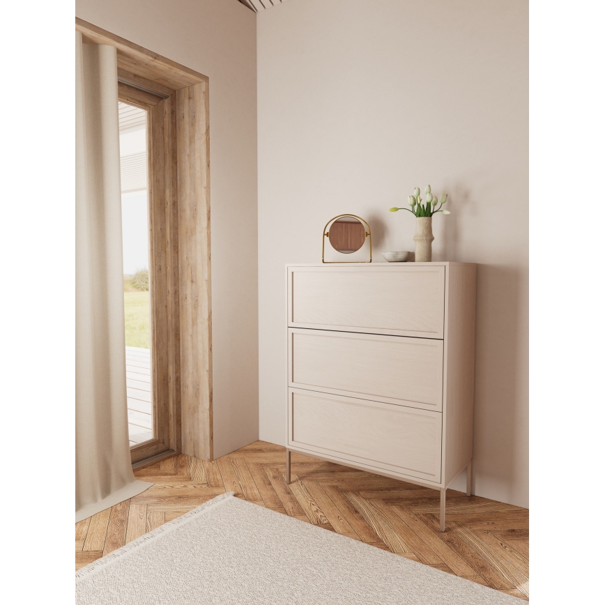 Lipasto ALIN 80x40 cm taupe