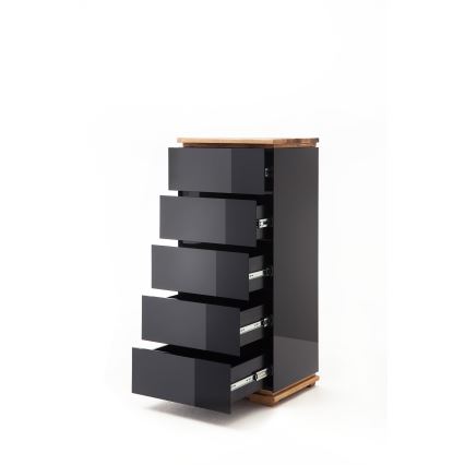 Lipasto ARVI musta/tammi