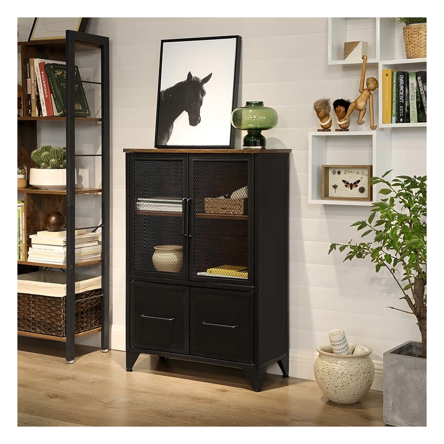 Lipasto FIRA musta/ruskea