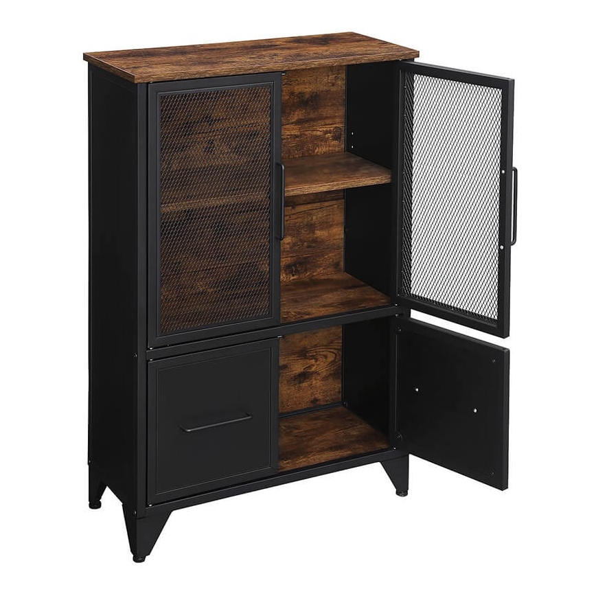 Lipasto FIRA musta/ruskea