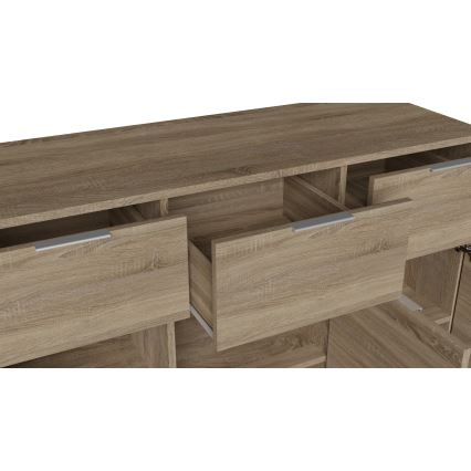 Lipasto HOPE 120x78x35 cm sonoma-tammi