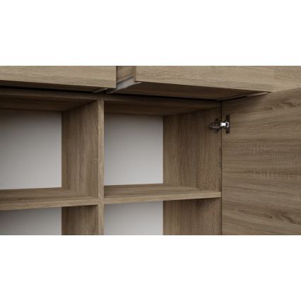 Lipasto HOPE 120x78x35 cm sonoma-tammi