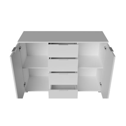 Lipasto HOPE 120x78x35 cm valkoinen