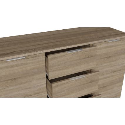 Lipasto HOPE 120x78x35 sonoma-tammi