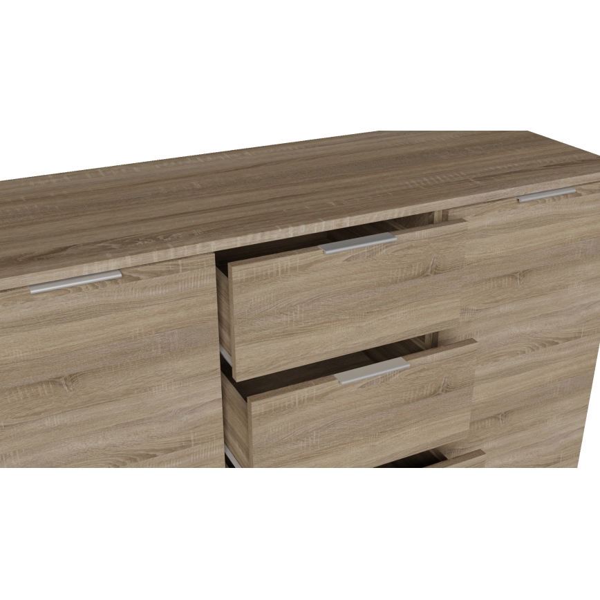 Lipasto HOPE 120x78x35 sonoma-tammi