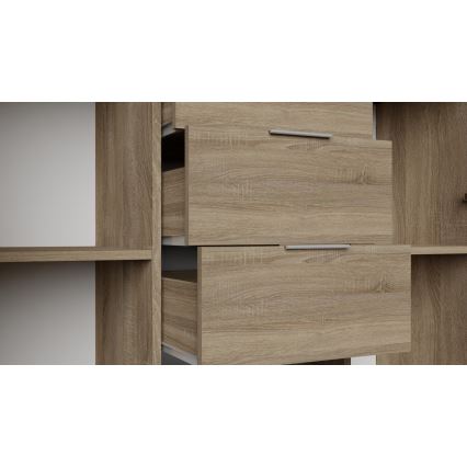 Lipasto HOPE 120x78x35 sonoma-tammi