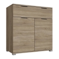 Lipasto HOPE 80x78x35 cm sonoma-tammi