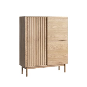 Lipasto KIOTO 106x130x37 cm tammi Cremona