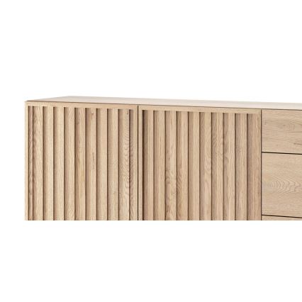 Lipasto KIOTO 159x84x37 cm Cremona-tammi