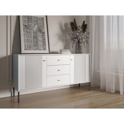 Lipasto LUE valkoinen/musta