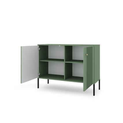 Lipasto LUE vihreä/musta