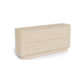 Lipasto MADERA 160x75 cm valkoinen tammi