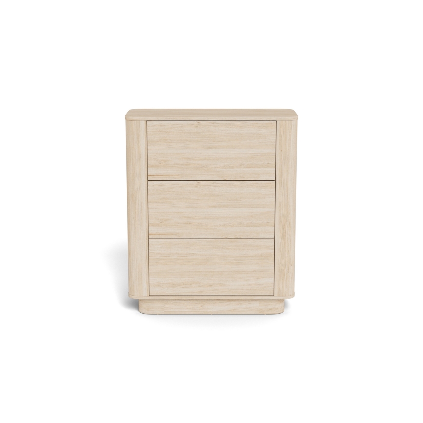 Lipasto MADERA 90x107 cm valkoinen tammi