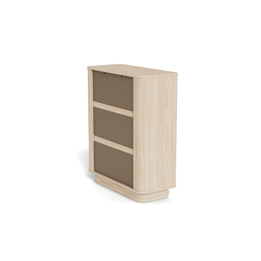 Lipasto MADERA 90x107 cm valkoinen tammi
