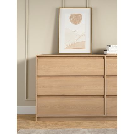 Lipasto MIYABI 181x86x40 cm tammi cremona
